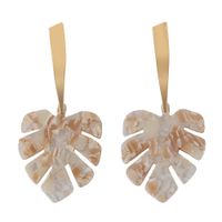 Fashion Exaggerated Hollow Leaves Long Earrings Simple Earrings Wholesale Nihaojewelry sku image 15