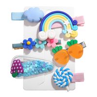 Épingle À Cheveux Enfant Coréen Frange Clip Clip Latéral Fille Bébé Coiffure Combinaison En Gros Nihaojewelry sku image 5