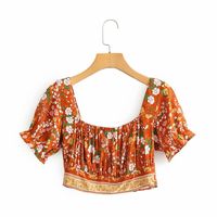 Women's Streetwear Ditsy Floral Cotton Printing main image 6