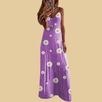 A-line Skirt Casual Printing Printing Maxi Long Dress main image 5