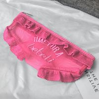 New Sexy Lace Small Underwear Cosmetic Bag Make-up Bag Cute Storage Bag Wholesale Nihaojewelry sku image 1
