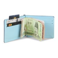 New Wallet Metal Clip Bag Short Folding Horizontal Card Package Wholesale Nihaojewelry main image 3