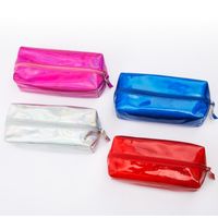 Kreative Neue Koreanische Laser-kosmetik Tasche Pvc-kosmetik Tasche Wasserdichte Wasch Tasche Grenz Überschreitende Malerei Make-up-tasche Ins Aufbewahrung Tasche main image 1