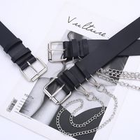 New Chain Decoration Pierced Eye Belt Ladies Fashion Hanging Chain With Corn Eye Belt Wholesale Nihaojewelry main image 4