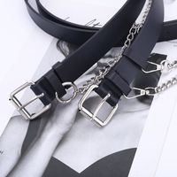 New Chain Belt Punk Style Fashion Trendy Decorative Jeans Hanging Chain Belt Wholesale Nihaojewelry main image 1