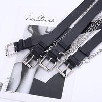 New Chain Belt Punk Style Fashion Trendy Decorative Jeans Hanging Chain Belt Wholesale Nihaojewelry main image 4