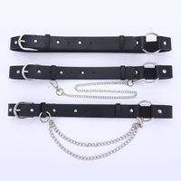 New Punk Style Belt Ladies Fashion Chain Decoration Trend With Jeans Belt Wholesale Nihaojewelry main image 2