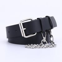 New Chain Belt Punk Style Fashion Trendy Decorative Jeans Hanging Chain Belt Wholesale Nihaojewelry sku image 2