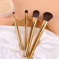 Makeup Brush 4 Sets Portable Cosmetic Bag Super Soft Bristles Loose Powder Brush Genuine Set Wholesale Nihaojewelry main image 2