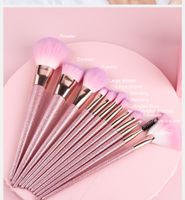 12 Shallot Pink Makeup Brush Full Set Beginner Professional Super Soft Advanced Makeup Brush Wholesale Nihaojewelry main image 1