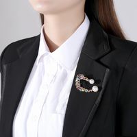 Moda Coreana Nuevo Color Femenino Circón Broche Salvaje Pin Accesorios Al Por Mayor Nihaojewelry main image 3