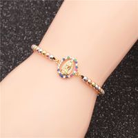 Fabrik Direkt Verkauf Trend Neues Produkt Gemischte Farbe Perlen Kette Brasilia Nischer Stil Mlyn Damen Gewebtes Armband Bracelet sku image 2