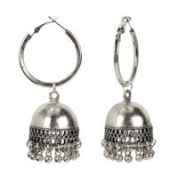 Geometric Bell Earrings Fashion Simple Alloy Retro Earrings Wholesale Nihaojewelry sku image 2