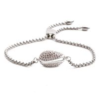 Bijoux De Mode En Acier Inoxydable Chaîne Shell Dames Réglable Bracelet En Gros Nihaojewelry main image 3