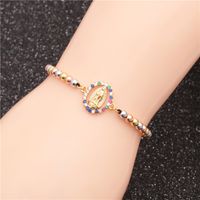 New Trendy New Mixed Color Bead Chain Brazilian Style Braided Bracelet Wholesale Nihaojewelry main image 5