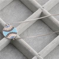 Fashion Jewelry Necklace Micro-set Zircon Demon Necklace Copper Wholesale Nihaojewelry main image 4
