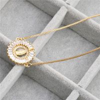 Explosion Copper Necklace Brazilian Style Micro-set Zircon Necklace Copper Wholesale Nihaojewelry main image 4