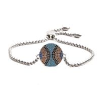 Fashion Jewelry Stainless Steel Chain Devil's Eye Ladies Adjustable Bracelet Wholesale Nihaojewelry main image 4