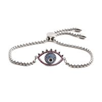 Fashion Jewelry Stainless Steel Chain Devil's Eye Ladies Adjustable Bracelet Wholesale Nihaojewelry main image 6
