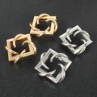 Geometric Metal Earrings Fashion Simple Earrings Wholesale Nihaojewelry main image 5