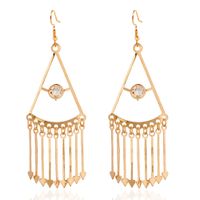 Alloy Tassel Earrings Wild Gold-plated Geometric Earrings Wholesale Nihaojewelry main image 1