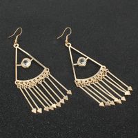 Alloy Tassel Earrings Wild Gold-plated Geometric Earrings Wholesale Nihaojewelry main image 4