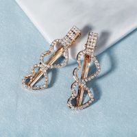 Korean Fashion Simple Love Shape  Rhinestone Duckbill Clip Bangs Clip Wholesale Nihaojewelry main image 1
