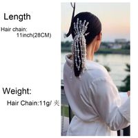 Pearl Hai Clips Hair Accessories Abs Imitation Pearl Hair Chain Hair Accessories main image 6