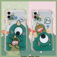 Phonecase For Iphone 11pro Xs Two-color Anti-fall Painted Mobile Phone Case Wholesale Nihaojewelry main image 4