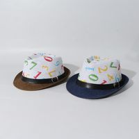 Children's Sun Hat Summer Straw Kid Hat Jazz Straw Hat Tide Wholesale Nihaojewelry main image 4