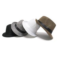 Hat Sunscreen Hat Men's Sun Hat Straw Hat Jazz Straw Hat Hot Sale Wholesale Nihaojewelry main image 1