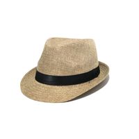 Hat Sunscreen Hat Men's Sun Hat Straw Hat Jazz Straw Hat Hot Sale Wholesale Nihaojewelry sku image 1