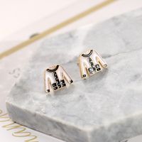 Personalized Oil Drop Earrings Jewelry Set Korean Classic Niche Popular Clavicle Chain Ladies Wind Necklace Wholesale Nihaojewelry main image 5