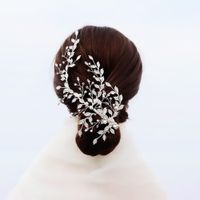 New Pearl Hair Clip Japanese And Korean Department Of Hair Accessories Handmade Side Clip  Wholesale Nihaojewelry main image 3