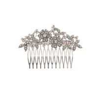New Wedding Hair Accessories Simple Alloy Hair Comb Personality Butterfly Rhinestone Insert Comb Banquet Head Jewelry  Wholesale Nihaojewelry main image 6