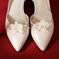 Wild Shoes Accessories Removable Diy Shoe Cloth Fabric Flower Handmade Accessories Wedding Dress Shoes Accessories Wholesale Nihaojewelry main image 2