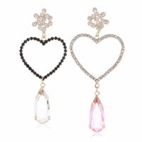 Boucles D&#39;oreilles Diamant En Alliage De Mode Nouvelle Tendance Boucles D&#39;oreilles Rétro Amour En Gros Nihaojewelry main image 6