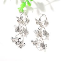 Fashion Multi-layer Butterfly Earrings Retro Forest Insect Long Star Wild Earrings Jewelry Wholesale Nihaojewelry main image 6