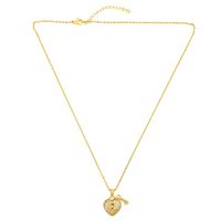Fashion Necklace Women Diamond Love Clavicle Chain Wholesale Nihaojewelry main image 5