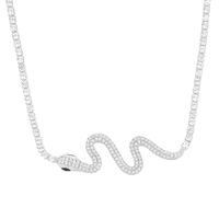 Nouveau Collier Ras Du Cou Mode Diamant Sauvage Serpentine Collier En Gros Nihaojewelry main image 5