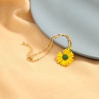 Mori Simple Flower Accessories Wild Jewelry Small Daisy Bracelet Wholesale Nihaojewelry main image 4