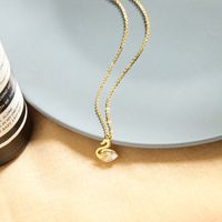 Fashion Necklace Women Trend Clavicle Chain Girl Swan Necklace Wholesale Nihaojewelry main image 5