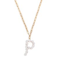 Simple Lettre Perle Long Collier Étoile Sauvage Blanc Rue Accessoires De Tir En Gros Nihaojewelry sku image 9
