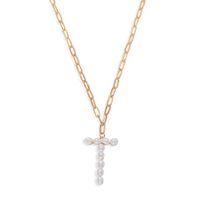 Simple Lettre Perle Long Collier Étoile Sauvage Blanc Rue Accessoires De Tir En Gros Nihaojewelry sku image 11