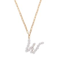 Simple Lettre Perle Long Collier Étoile Sauvage Blanc Rue Accessoires De Tir En Gros Nihaojewelry sku image 14