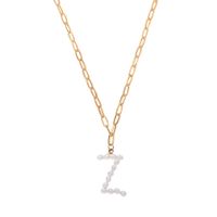 Simple Lettre Perle Long Collier Étoile Sauvage Blanc Rue Accessoires De Tir En Gros Nihaojewelry sku image 17