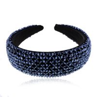 Mode Nouveau Cristal Exagéré Plein Diamant Bandeau Rétro Cristal Bandeau Accessoires En Gros Nihaojewelry main image 1