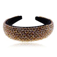 Mode Nouveau Cristal Exagéré Plein Diamant Bandeau Rétro Cristal Bandeau Accessoires En Gros Nihaojewelry main image 4