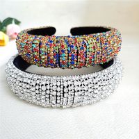 New Fashion Alloy Full Diamond Headband Hair Accessories Wholesale Nihaojewelry main image 5