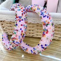 New Style Fashion Gorgeous Sponge Color Crystal Hair Accessories Wholesale Nihaojewelry main image 1